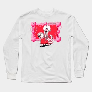 Little pink princess in the fairytale kingdom Long Sleeve T-Shirt